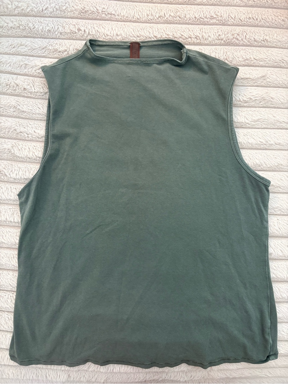 SKIMS Green/Grey Muscle Tee